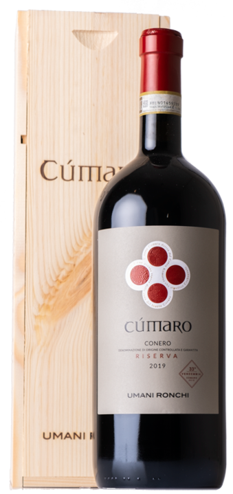 Umani Ronchi CUMARO CONERO DOCG Riserva 2020 - 1.5l Magnum in 1er Holzkiste