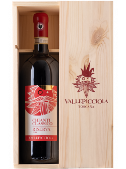 Chianti Classico Riserva Vallepicciola 2019 - 1.5 L Magnum in Holzkiste