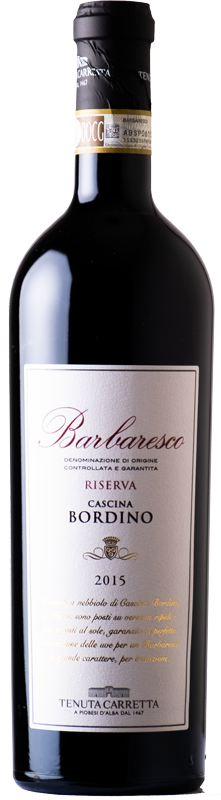 Cascina Bordino BARBARESCO DOCG RISERVA Tenuta Carretta 2015 - 0.75l 