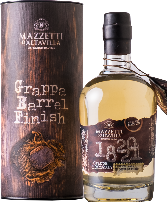 1820-21 GRAPPA DI MOSCATO SPECIAL CASK FINISH - 0,5 L 