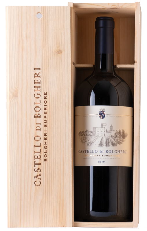 Castello di Bolgheri D.O.C Castello di Bolgheri 2021 - 1.5l Magnum in Holzkiste