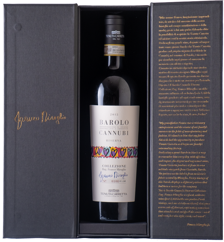 Cannubi Riserva Barolo DOCG Tenuta Carretta 2015 - 0.75l  