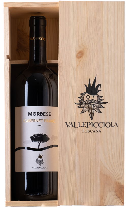 Mordese Cabernet Franc Toscana IGT Vallepicciola 2017 - 1.5 L Magnum in 1er Holzkiste